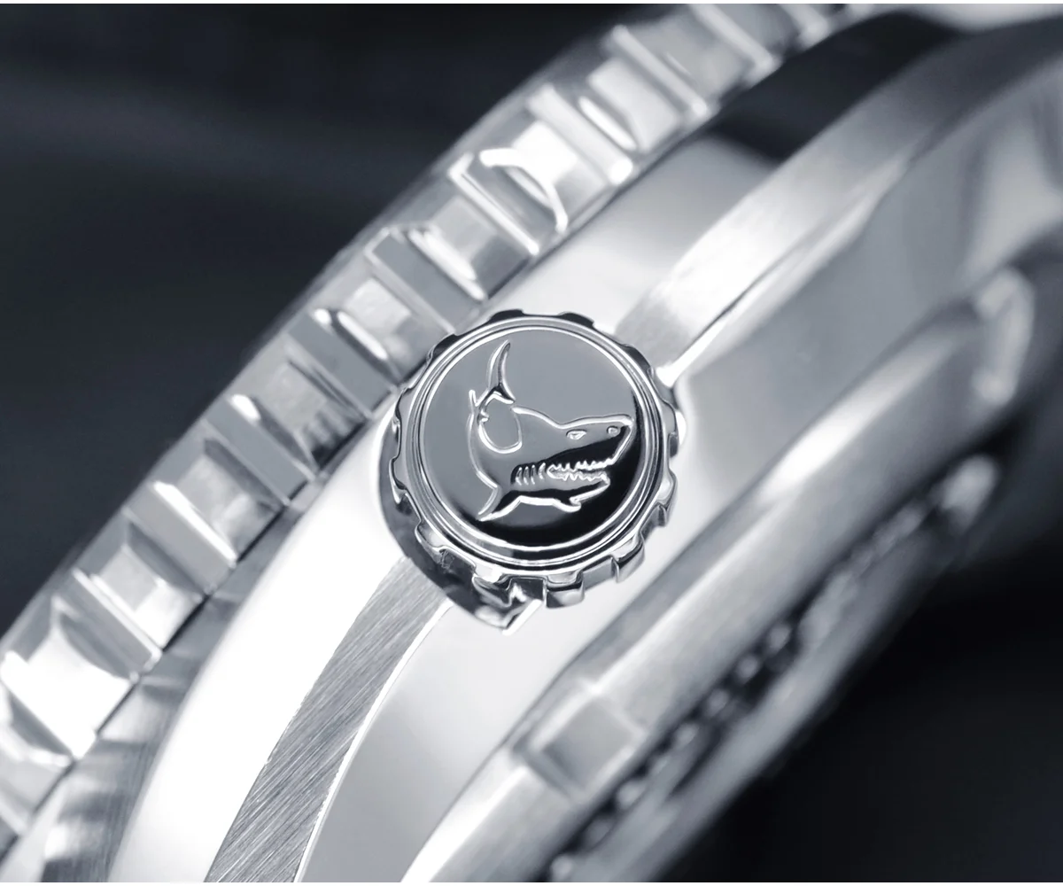 SAN MARTIN mechanical diving watch 300 meters waterproof SN086-G MM thumbnail 3