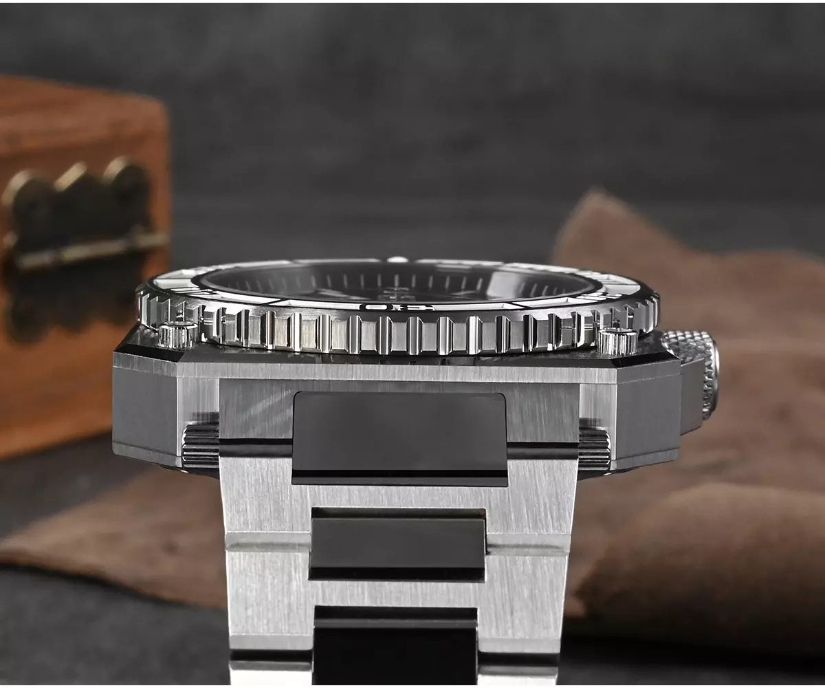 San Martin Watches Original Design Limited Edition 40mm Mens Watch ETA2824 High Quality Diver Sports Automatic Mechanical 20Bar BGW-9 SN0010-G thumbnail 2