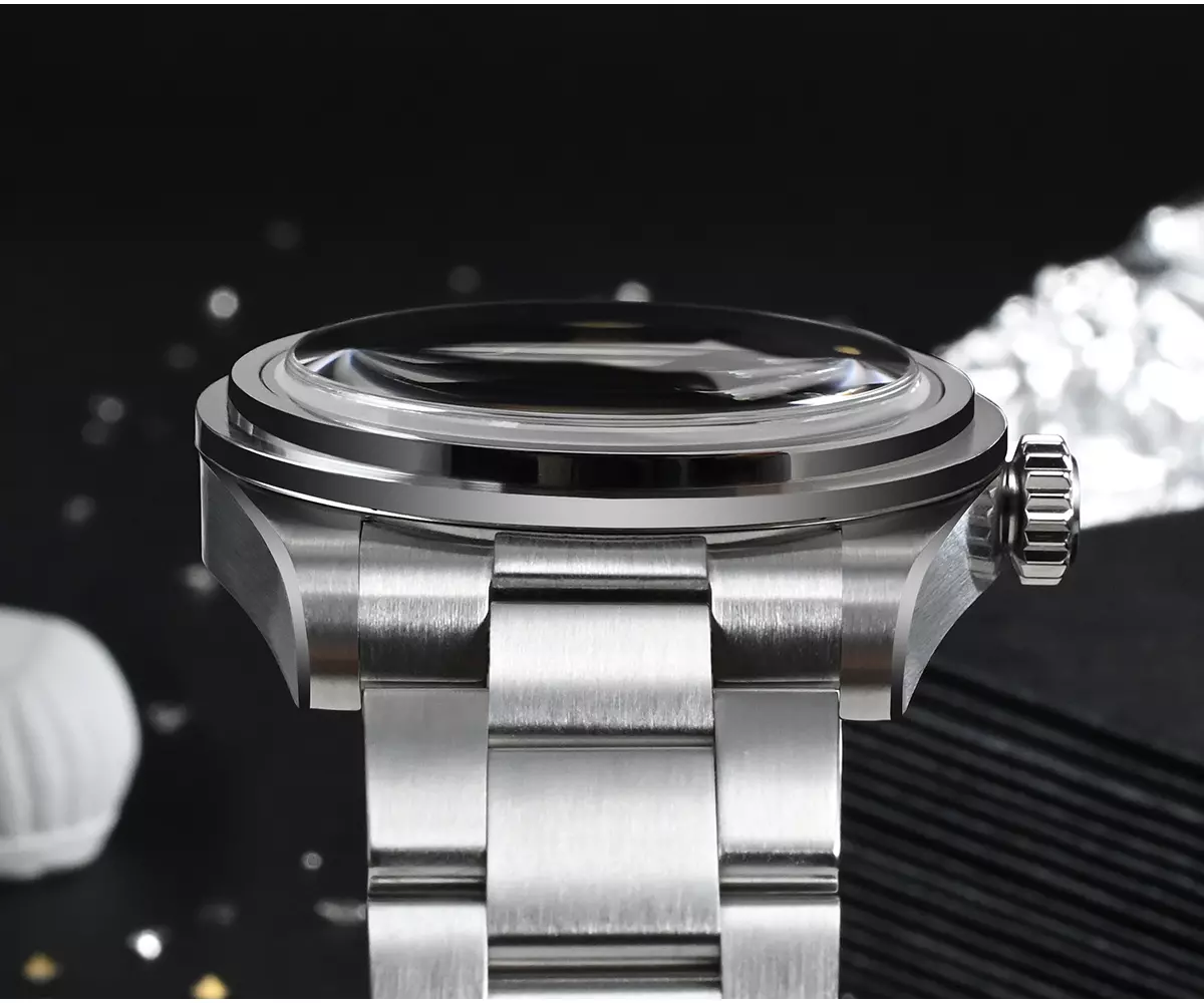 San Martin Watches 37mm Vintage Explore Series NH35 Automatic Mechanical Watch SN0106-G thumbnail 2
