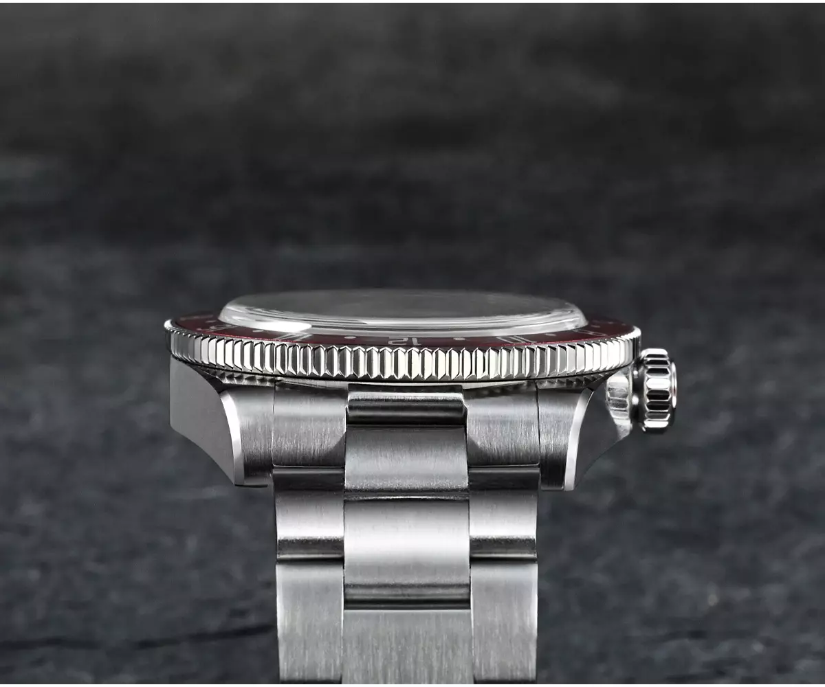 San Martin Watches 39mm PEPSI NH34 movement BB GMT Mechanical Watch 100M Water Resistant SN0109-G-GMT thumbnail 2