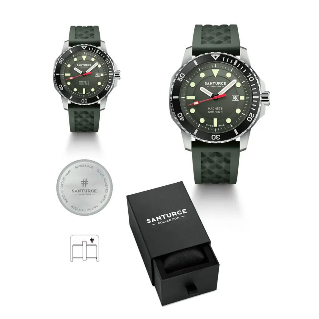 Machete¢  Limited Swiss Solar Watch thumbnail 2