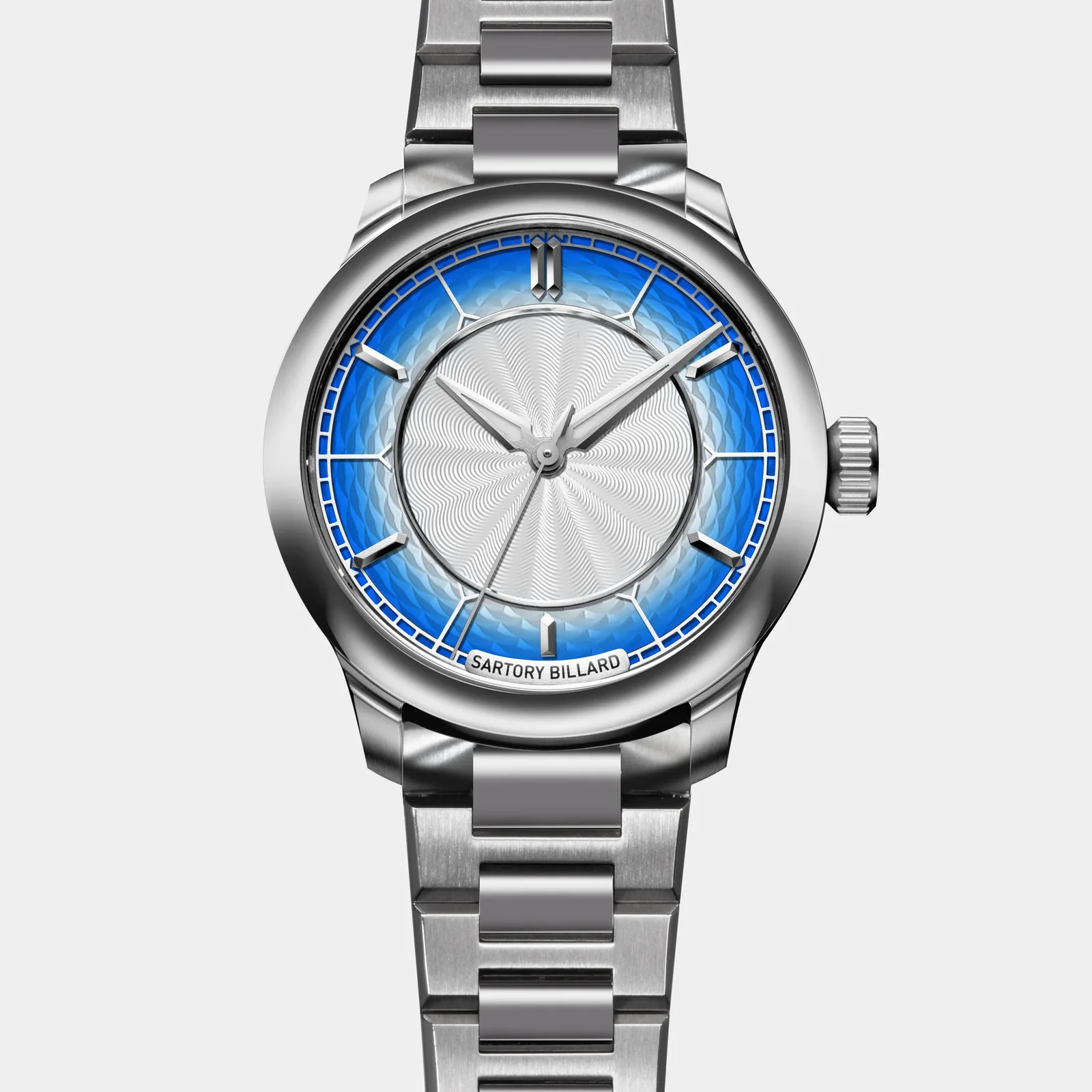 SB04-E EXQUISITE BLUE GUILLOCHÉ
