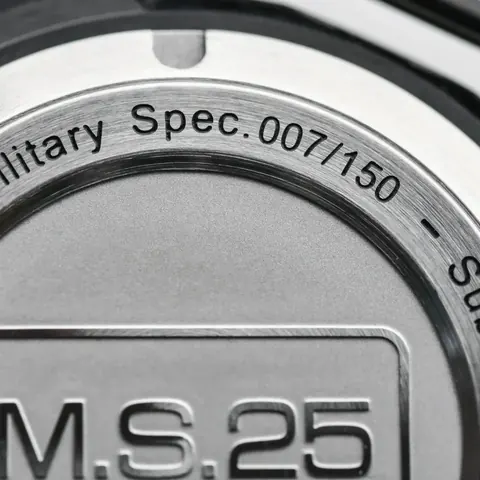 M.S.25 Black PVD Diver One Limited Edition