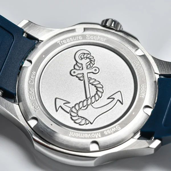 Top Side Crew Stainless Steel Cobalt Blue Dial thumbnail 2