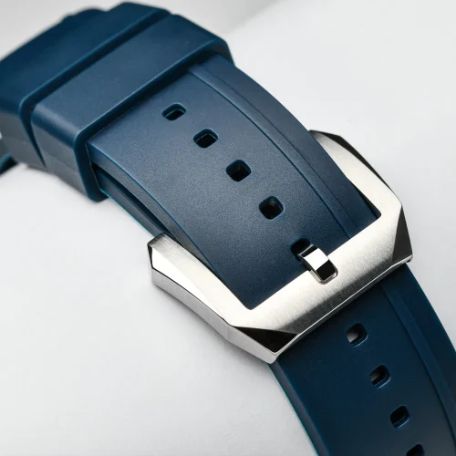Top Side Crew Stainless Steel Cobalt Blue Dial