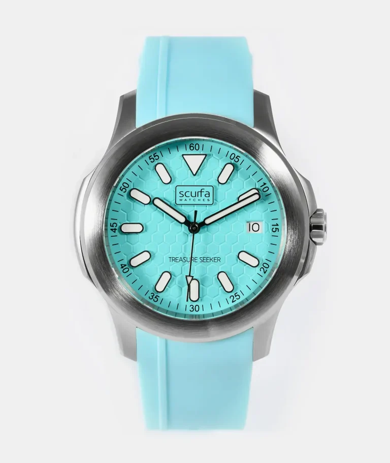 Top Side Crew Stainless Steel Turquoise Dial thumbnail 2