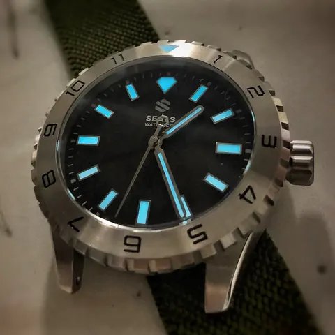 Dark Seal 200M Water Resistant Automatic Sport Watch