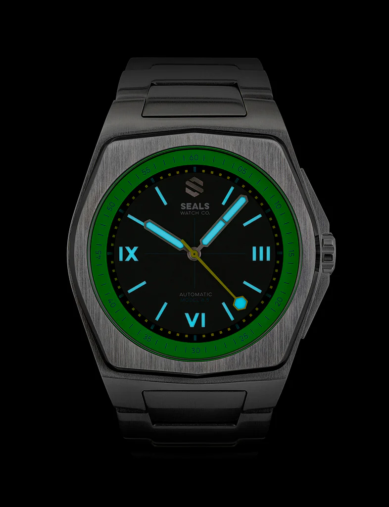 Model A.5 Automatic Wrist Watch - Acid Green thumbnail 2