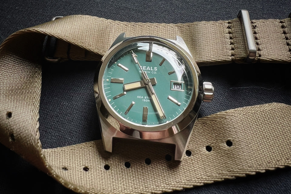 SEALS Sea Storm 38mm Fixed Bezel No-Date Automatic (Miyota 9039)