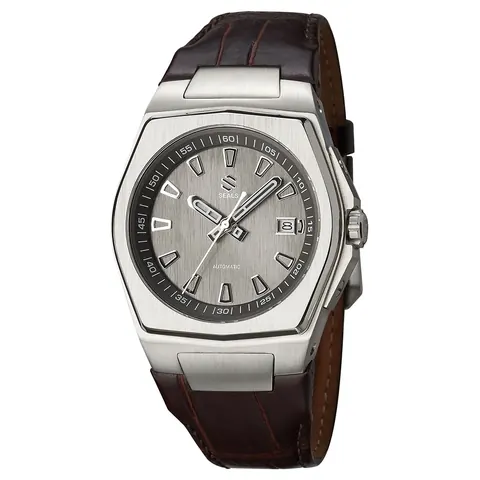 Stainless Steel with Slate Dial - Automatic Wrist Watch