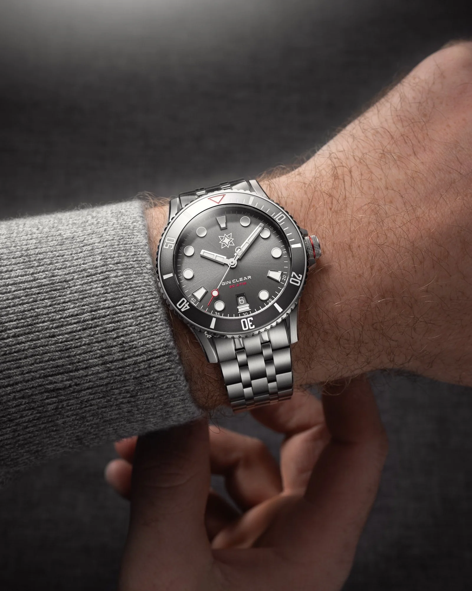 The Gin Clear Mk3 is the third edition of Second Hour™s flagship diver. It's incredible made better  Second Hour thumbnail 2