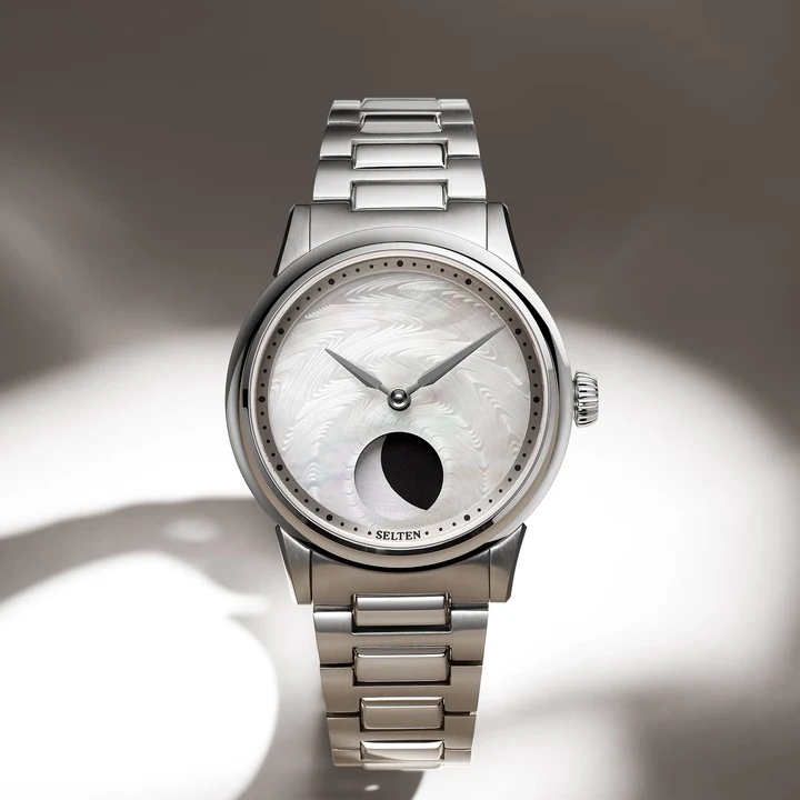 M1 Moonphase - CNC Guilloche (White MoP) thumbnail 2