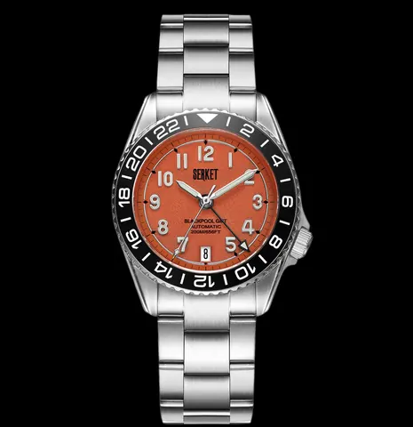 BLACKPOOL GMT AUTOMATIC Tangerine 39MM