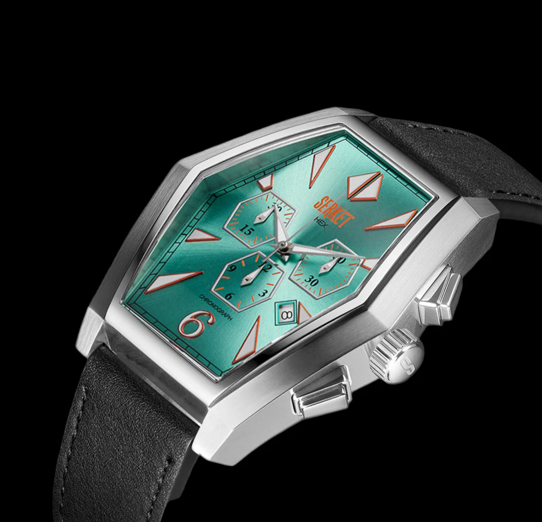 HEX CHRONOGRAPH Aqua 44MM thumbnail 2