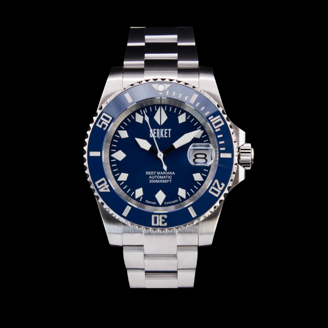 REEF MARIANA DIVER Blue Dial Blue Bezel 40MM