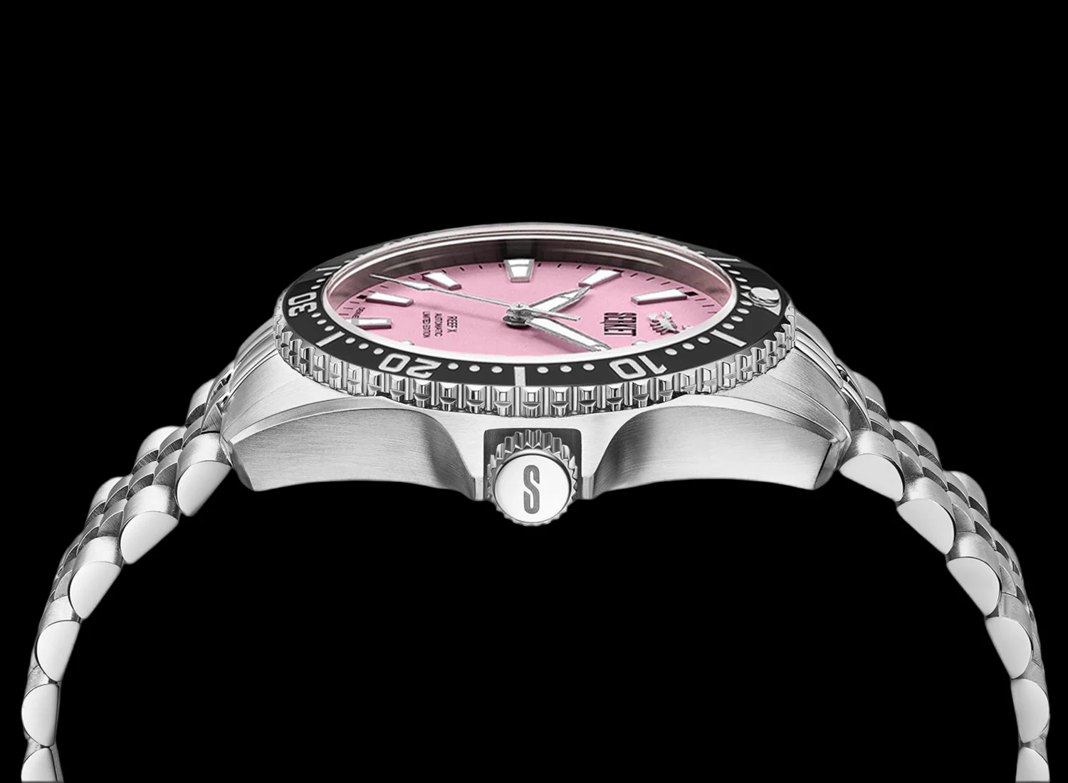 REEF X AUTOMATIC DIVER Cotton Candy 43MM 5-Link Bracelet thumbnail 2