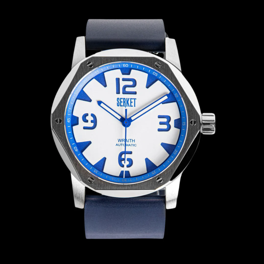 WRAITH AUTOMATIC STEEL White & Cobalt 46MM thumbnail 2