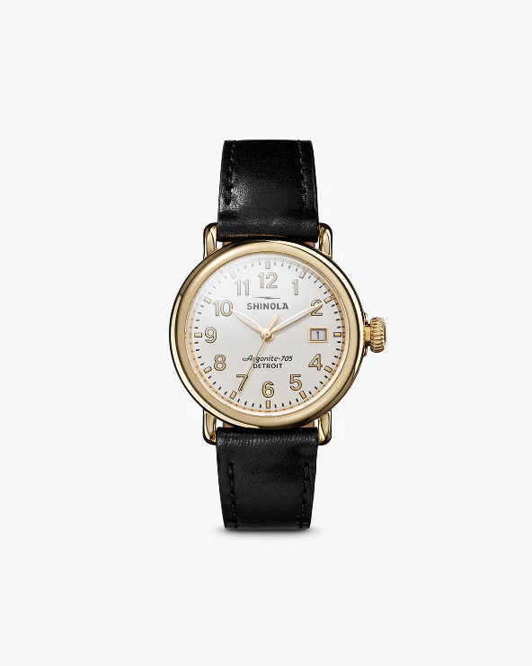 Runwell Chronograph Watch - Black