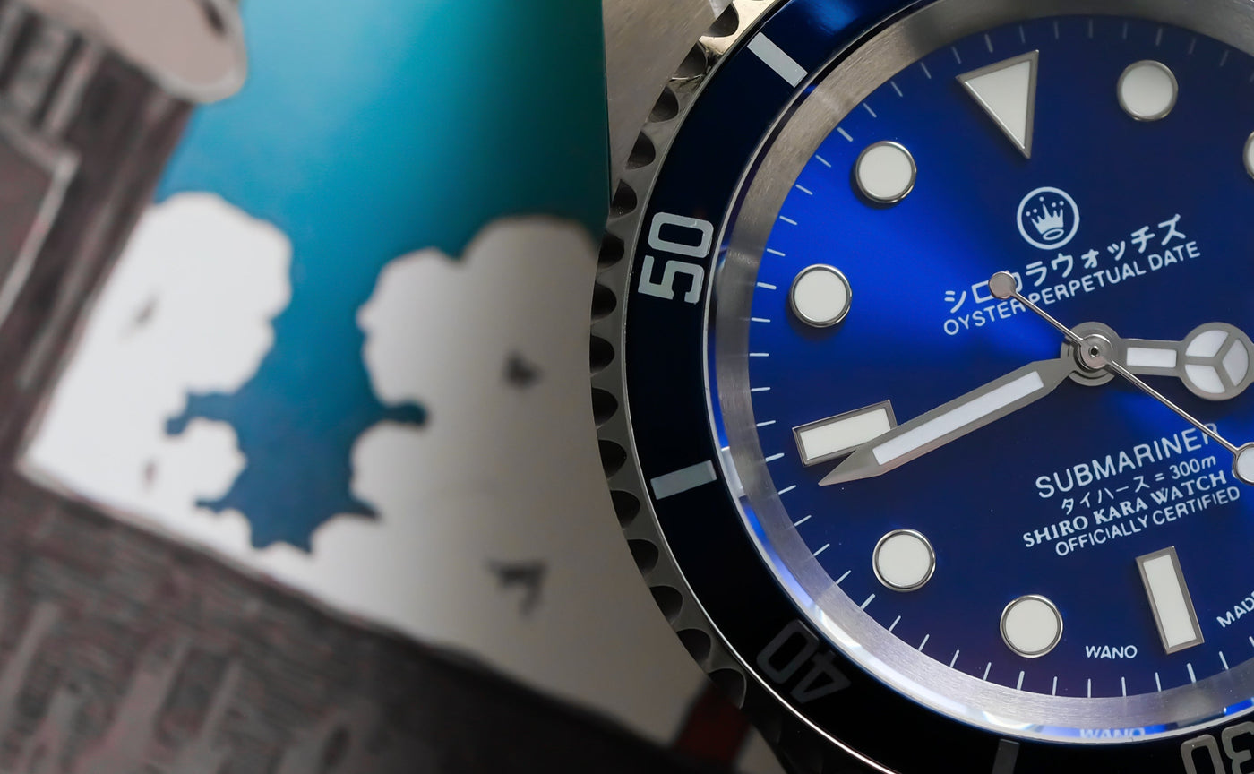 Shiro Kara Vintage Sapphire (SKVS) Diver: Bluey Azul #3 thumbnail 2
