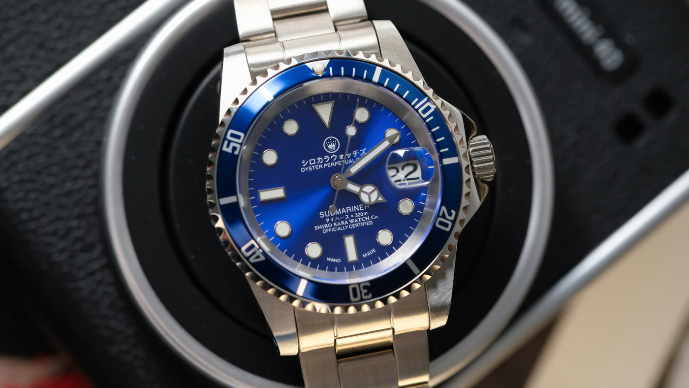 Shiro Kara Vintage Sapphire (SKVS) Diver: Bluey Azul #3 thumbnail 3