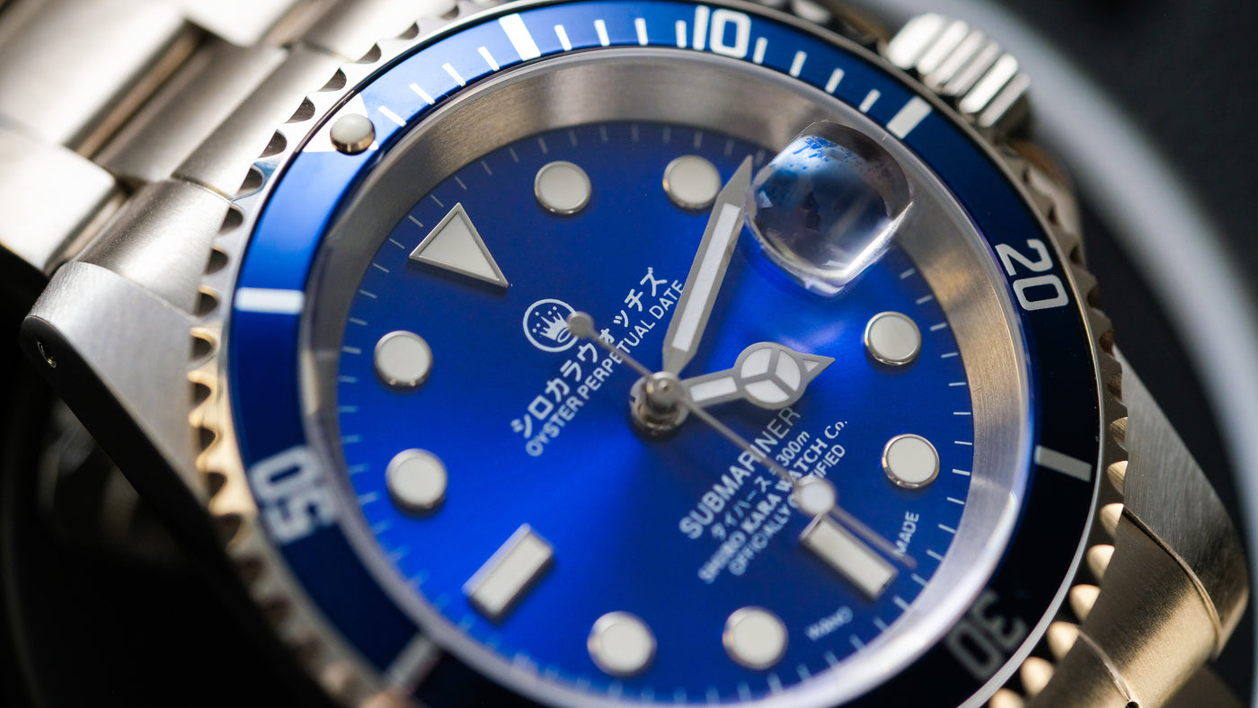 Shiro Kara Vintage Sapphire (SKVS) Diver: Bluey Azul #3 thumbnail 4