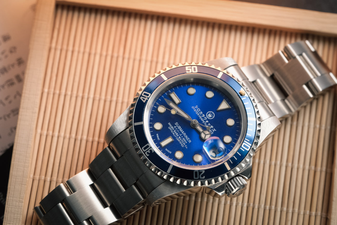Shiro Kara Vintage Sapphire (SKVS) Diver: Bluey Azul thumbnail 2