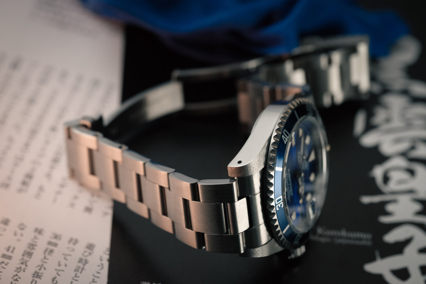 Shiro Kara Vintage Sapphire (SKVS) Diver: Bluey Azul thumbnail 6