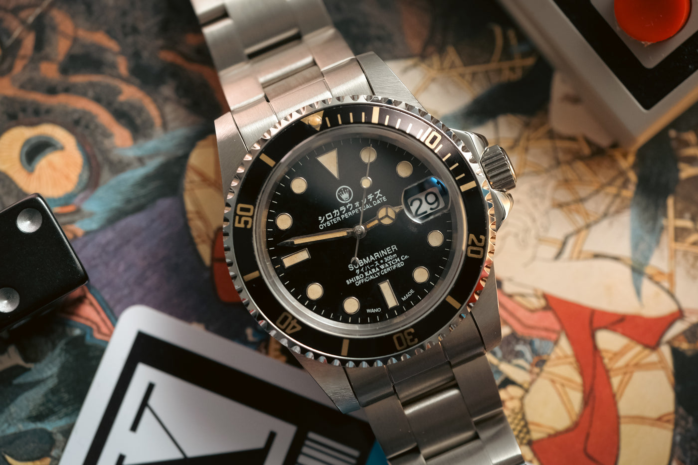 Shiro Kara Vintage Sapphire (SKVS) Diver: Kinpaku thumbnail 2