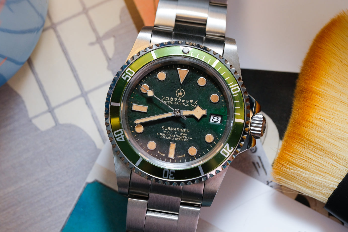 Shiro Kara Vintage Sapphire (SKVS) Diver: Marimo selected view