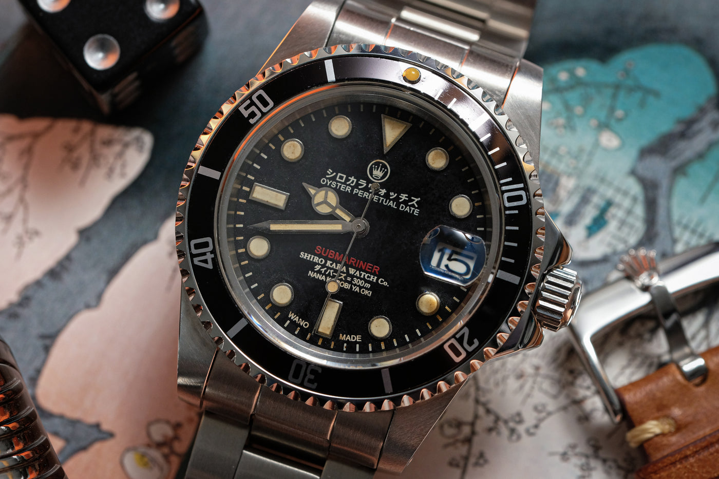 Shiro Kara Vintage Sapphire (SKVS) Diver: Red Snake 2/3 selected view