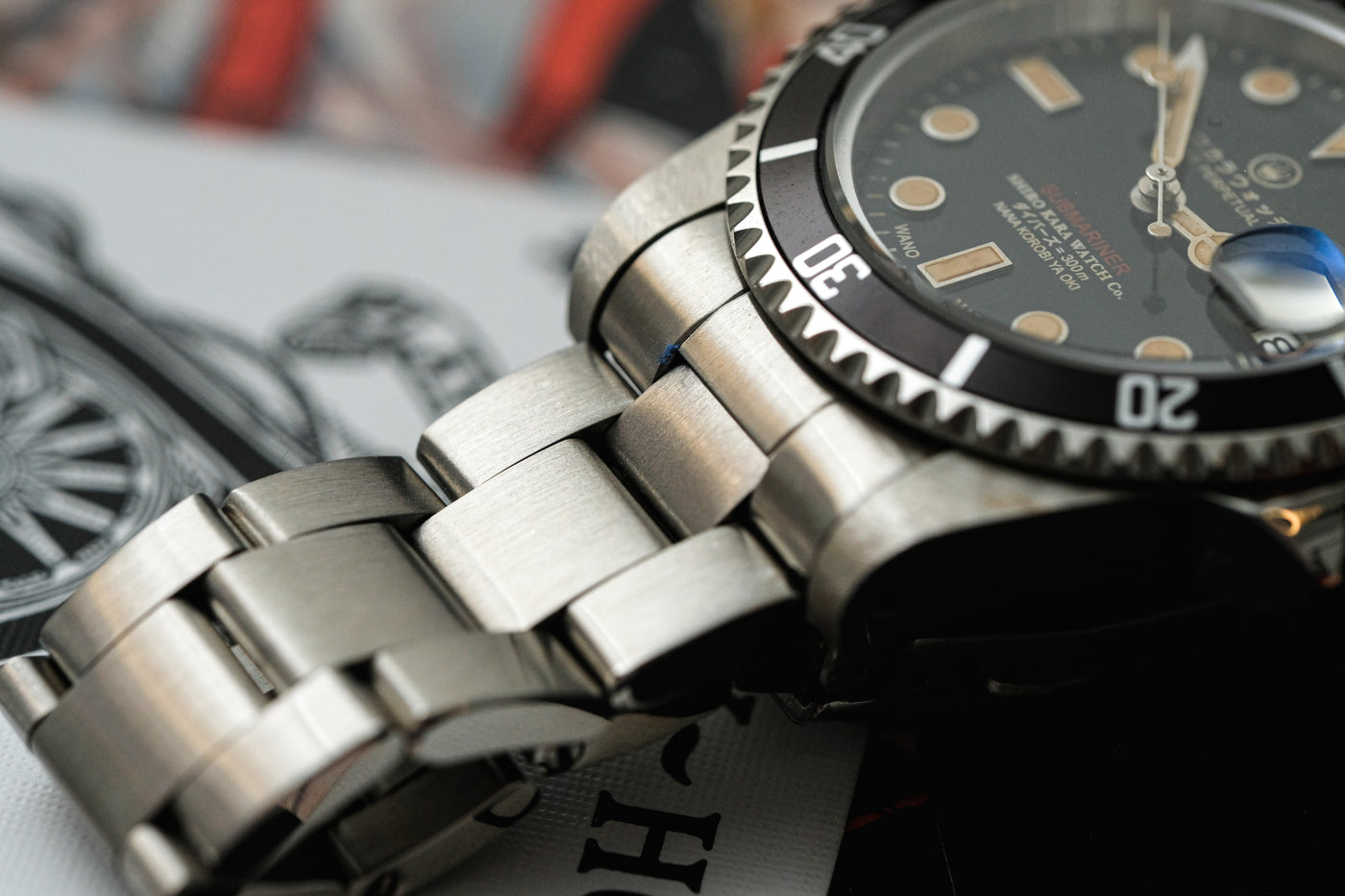 Shiro Kara Vintage Sapphire (SKVS) Diver: Red Snake 3/3 thumbnail 3