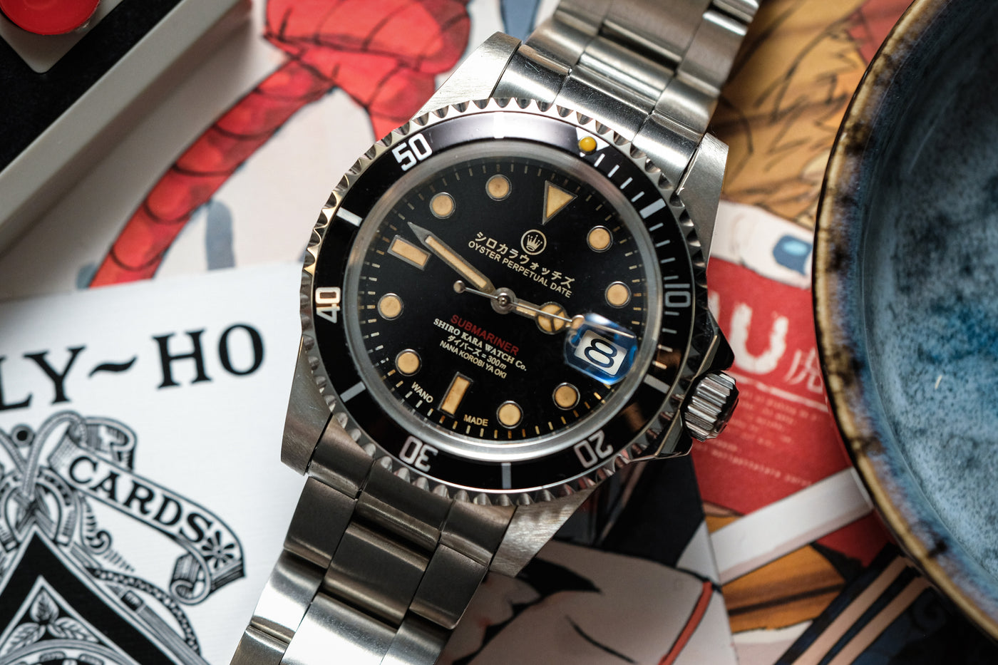 Shiro Kara Vintage Sapphire (SKVS) Diver: Red Snake 3/3 thumbnail 4