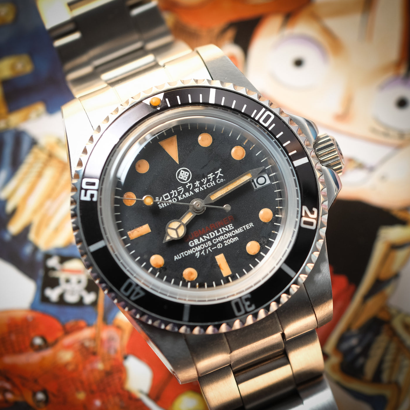 Shiro Kara Vintage (SKV) Diver: Captain Date thumbnail 2