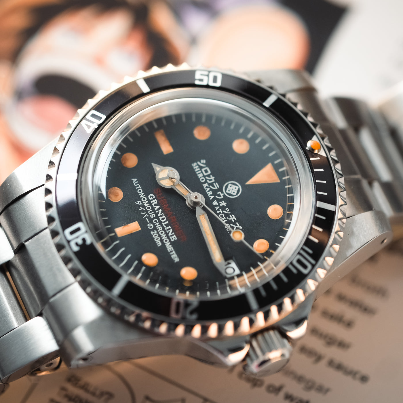 Shiro Kara Vintage (SKV) Diver: Captain Date thumbnail 3