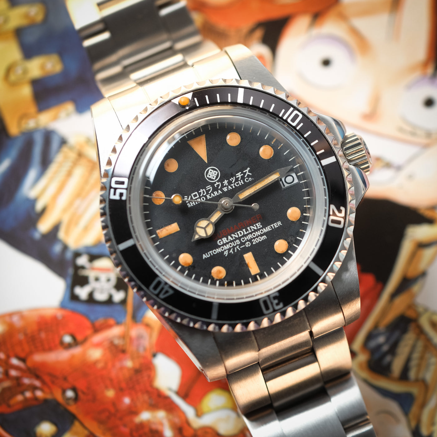 Shiro Kara Vintage (SKV) Diver: Captain Date thumbnail 5