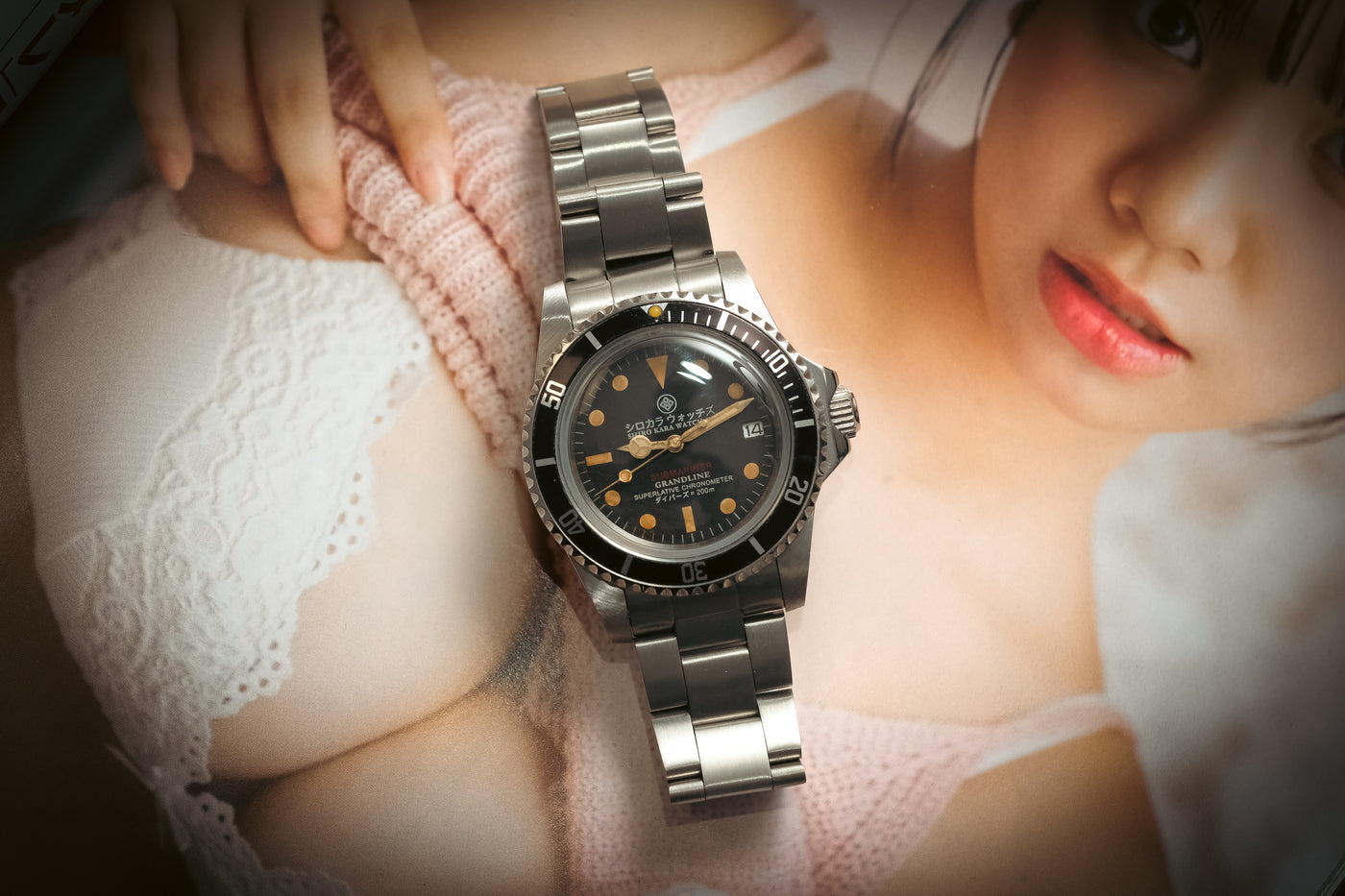 Shiro Kara Vintage (SKV) Diver: DateSub thumbnail 5