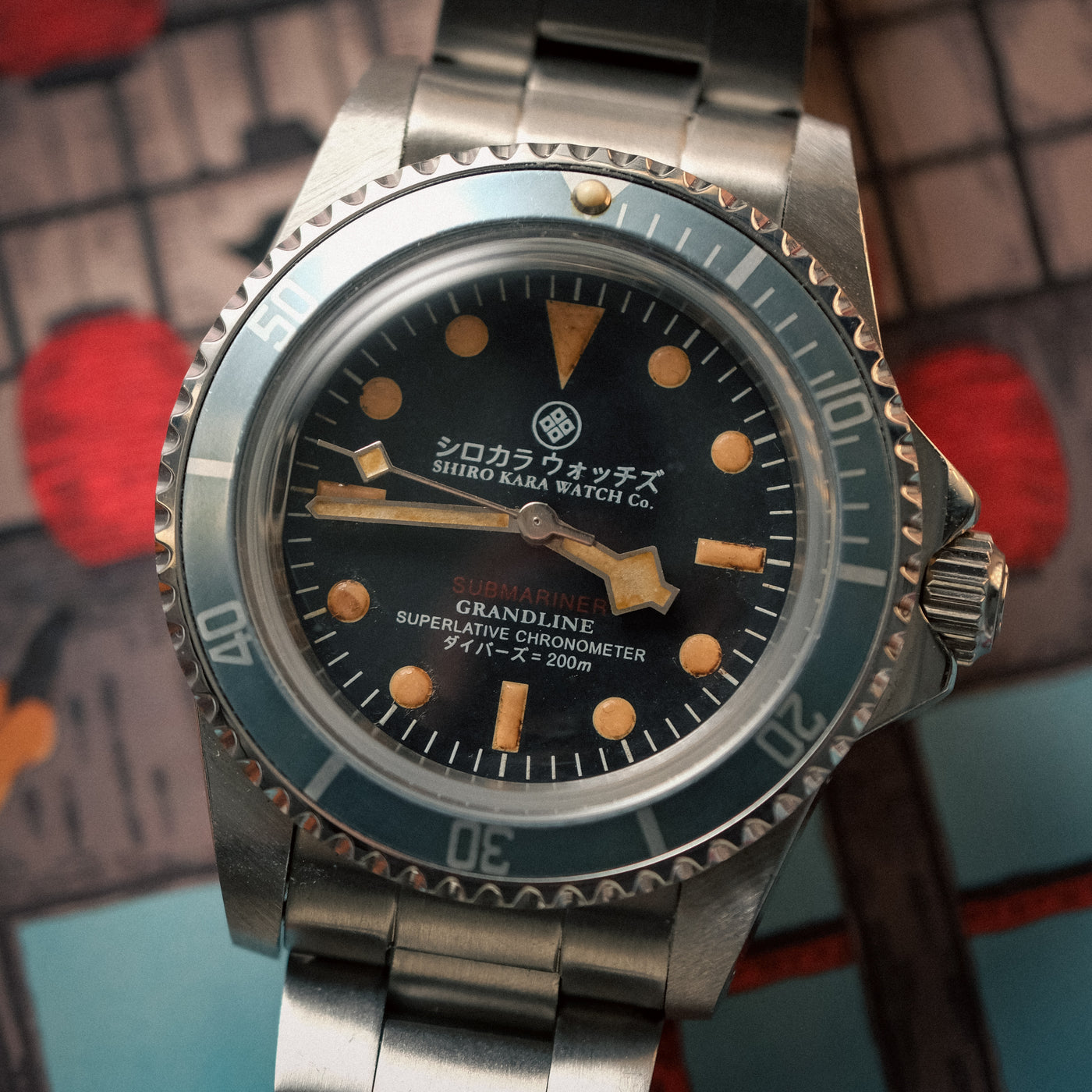 Shiro Kara Vintage (SKV) Diver: Grey Cook selected view