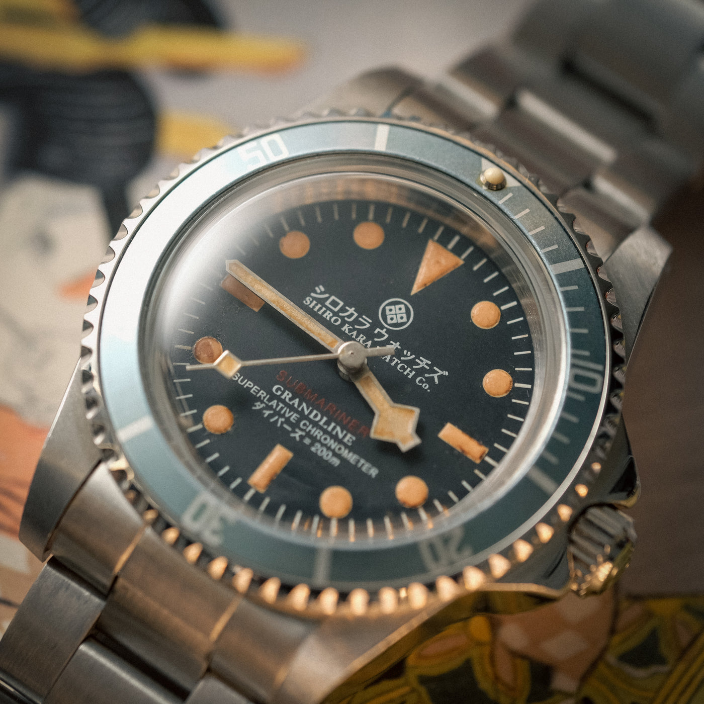 Shiro Kara Vintage (SKV) Diver: Grey Cook thumbnail 3