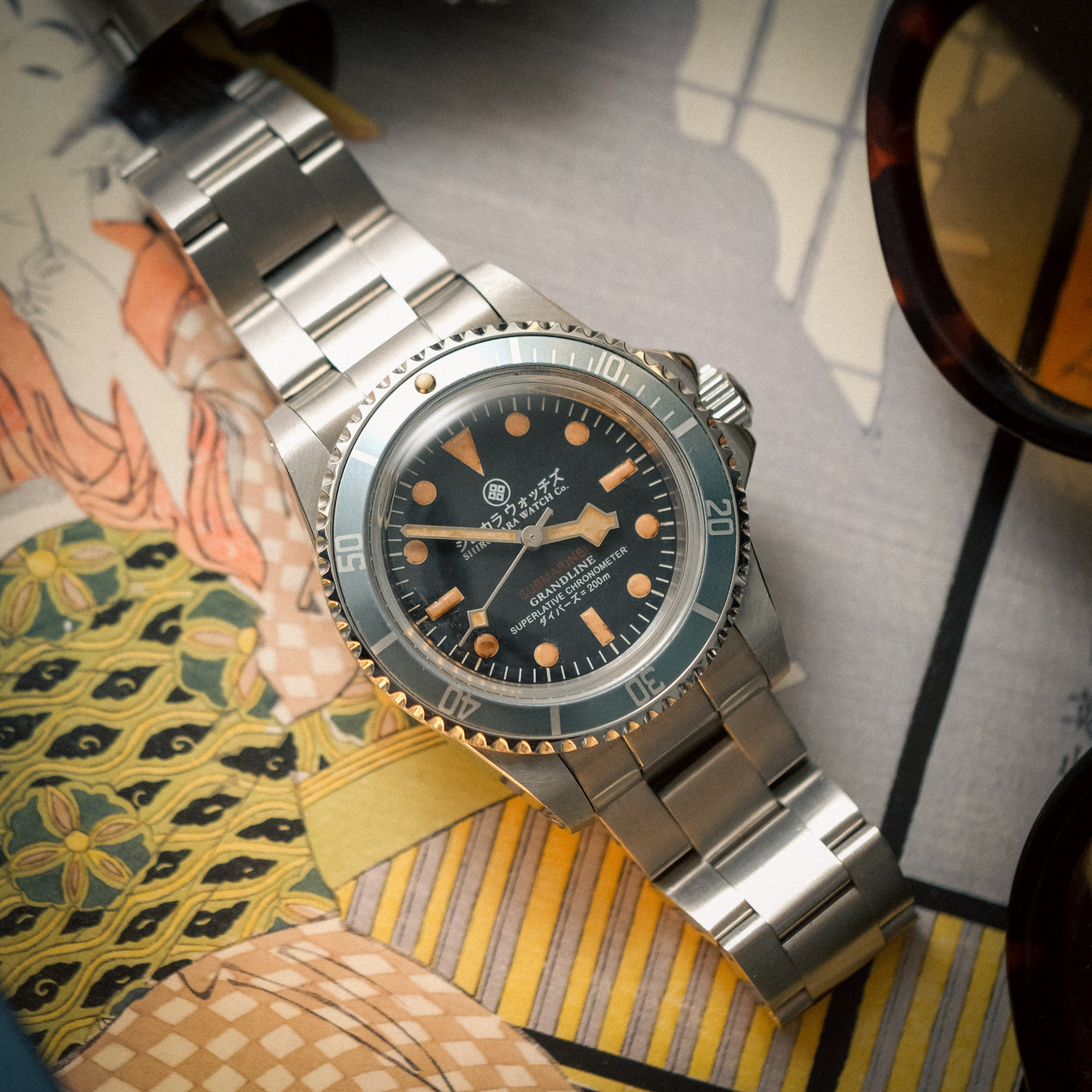 Shiro Kara Vintage (SKV) Diver: Grey Cook thumbnail 4