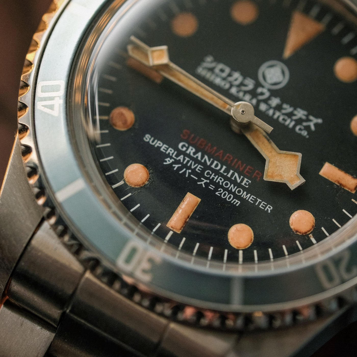 Shiro Kara Vintage (SKV) Diver: Grey Cook thumbnail 5