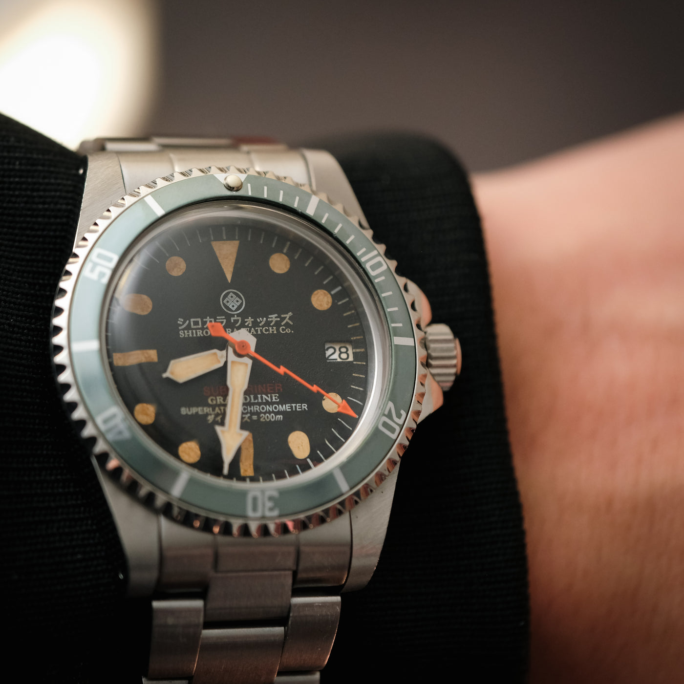 Shiro Kara Vintage (SKV) Diver: Grey Uzumaki thumbnail 3