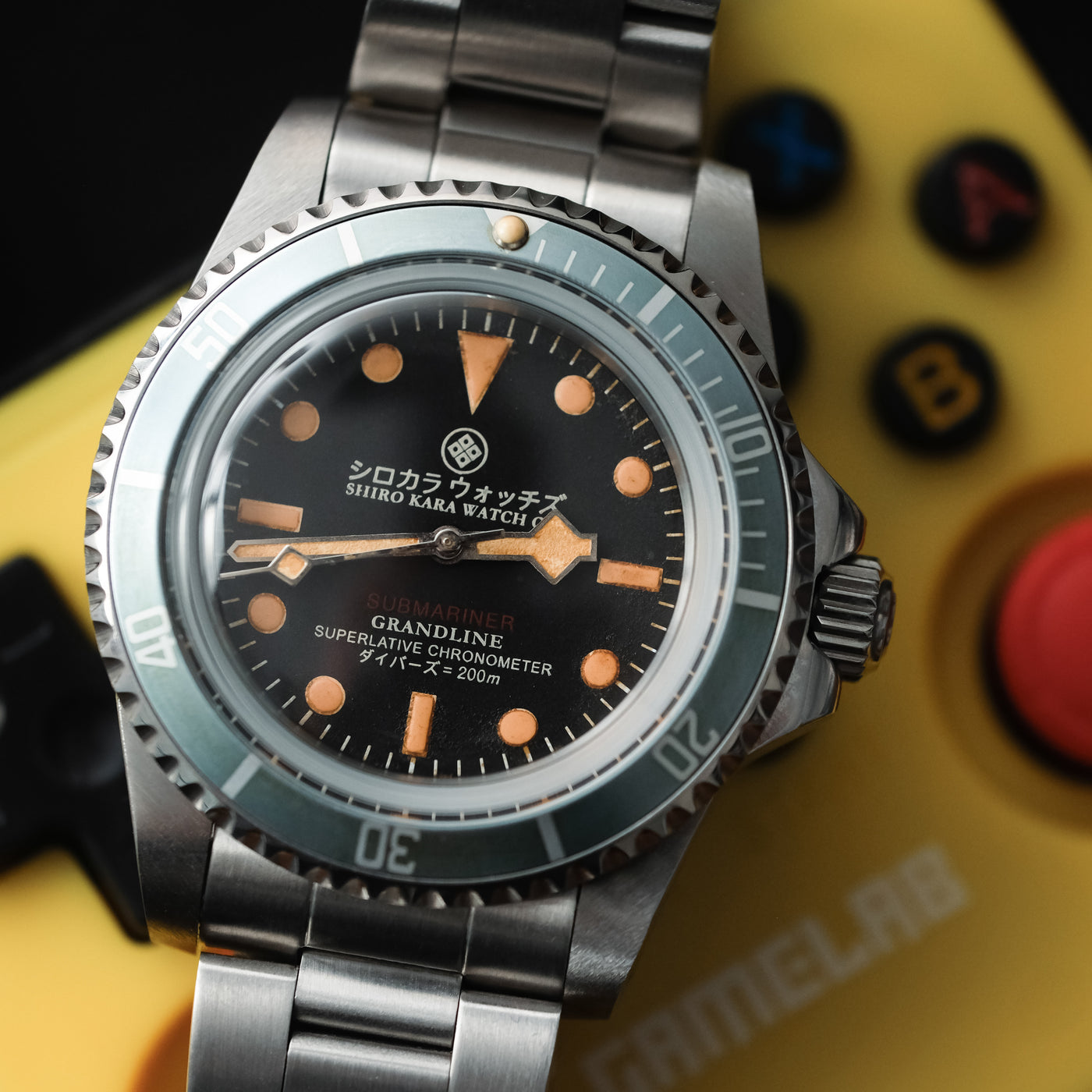 Shiro Kara Vintage (SKV) Diver: Greycook #3 thumbnail 4
