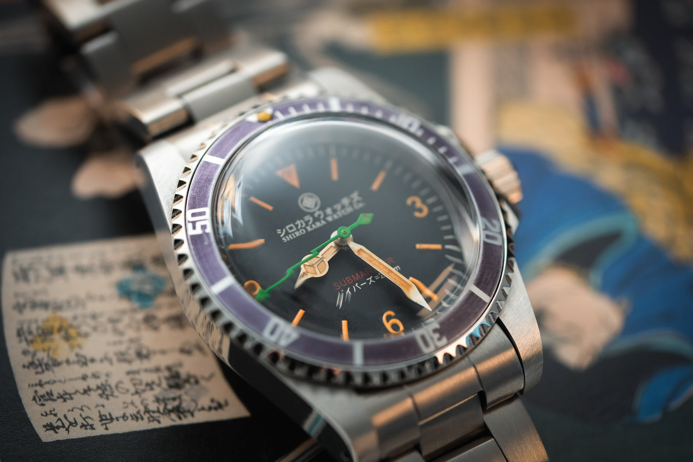 Shiro Kara Vintage (SKV) Diver: Midori Bolt thumbnail 2