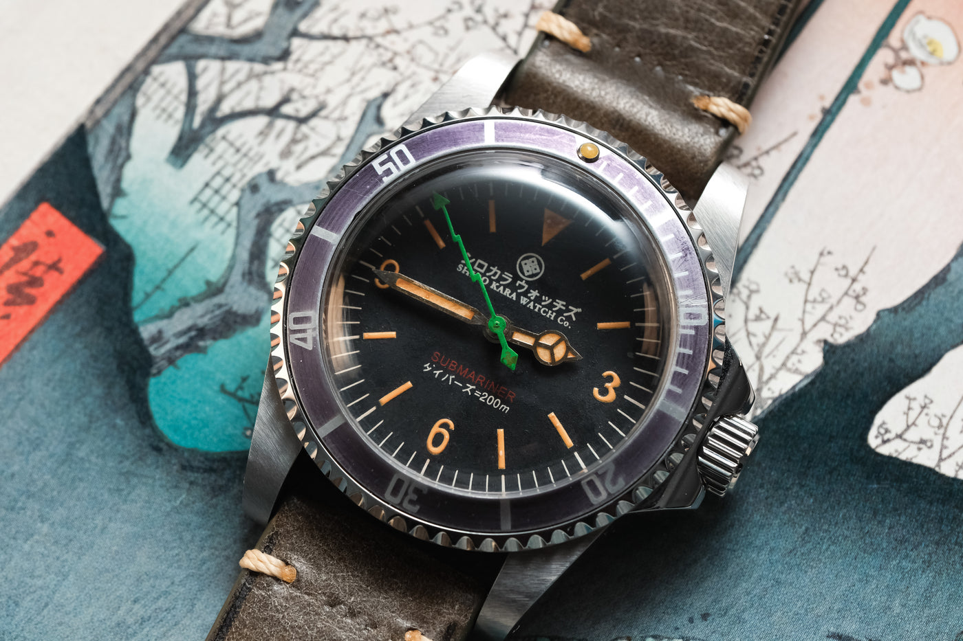 Shiro Kara Vintage (SKV) Diver: Midori Bolt thumbnail 6