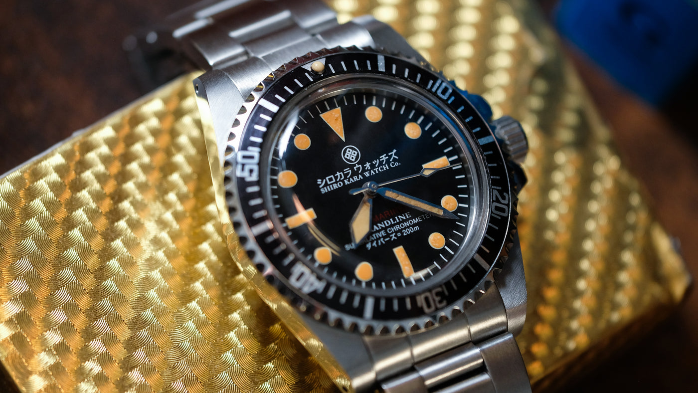 Shiro Kara Vintage (SKV) Diver: MilSub thumbnail 6