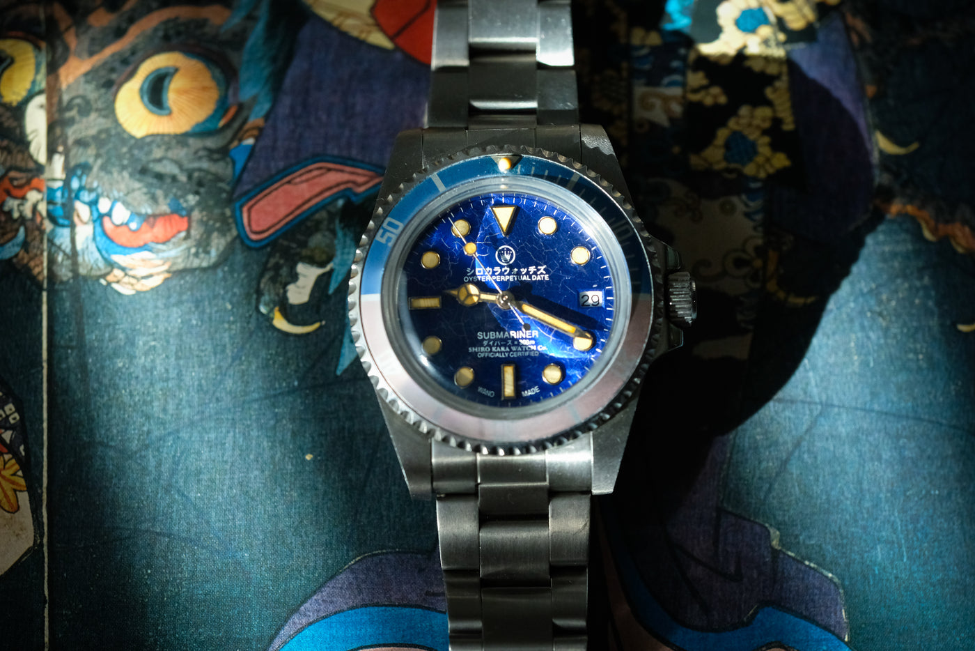 Shiro Kara Vintage (SKV) Diver: Pepsi Blu thumbnail 6