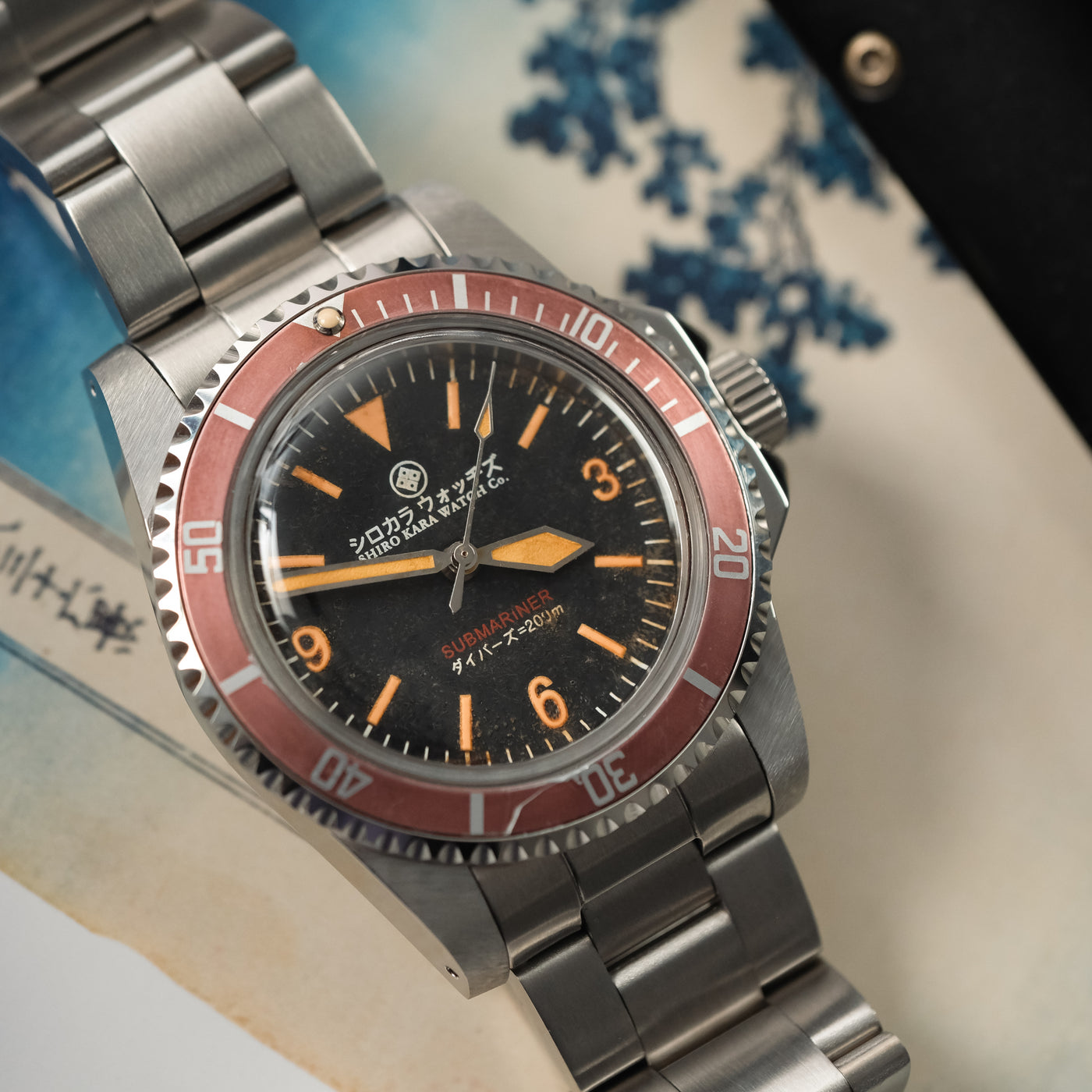 Shiro Kara Vintage (SKV) Diver: Samurai 369 KOHAKU thumbnail 6