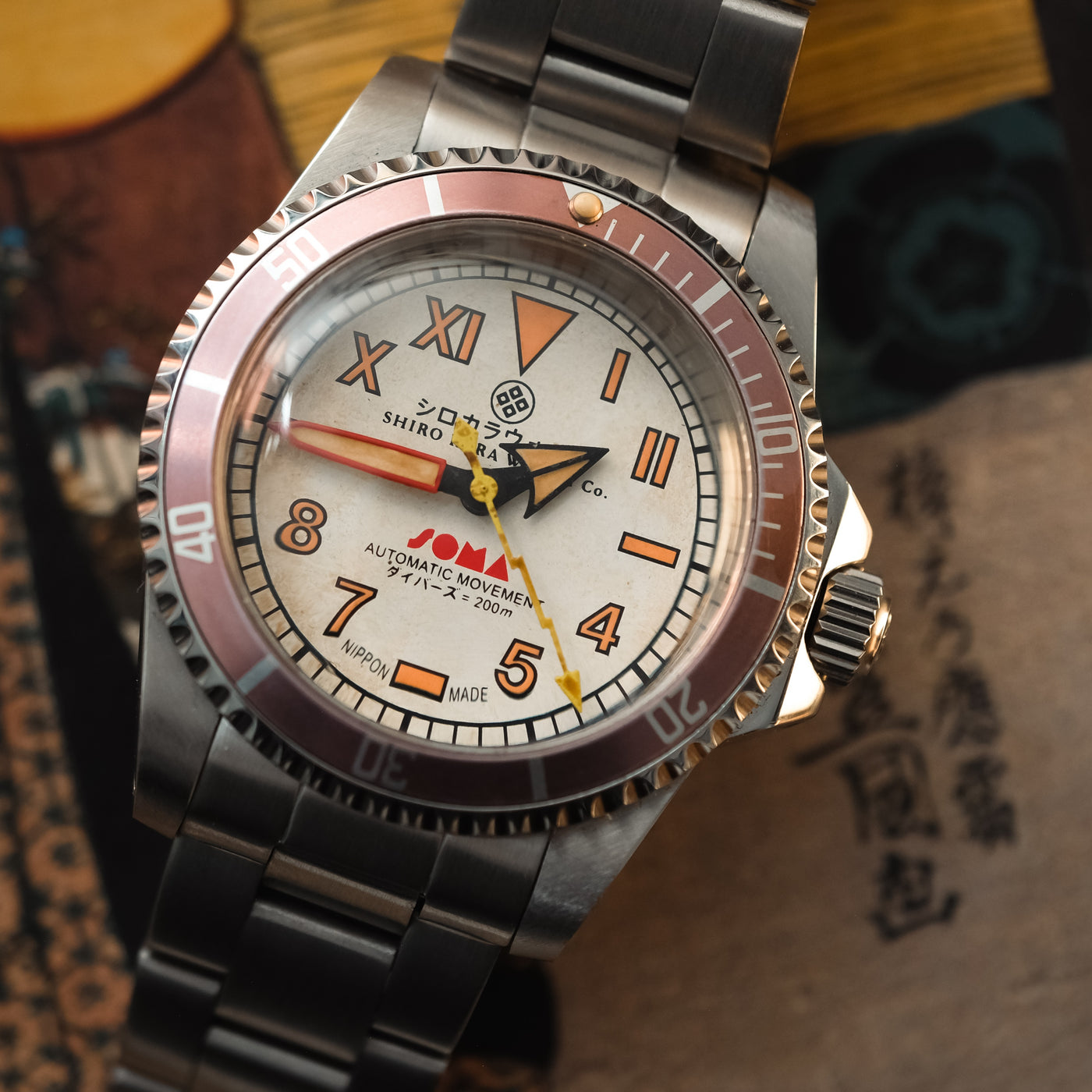 Shiro Kara Vintage (SKV) Diver: SNIPER SOMA (Customized Piece) selected view