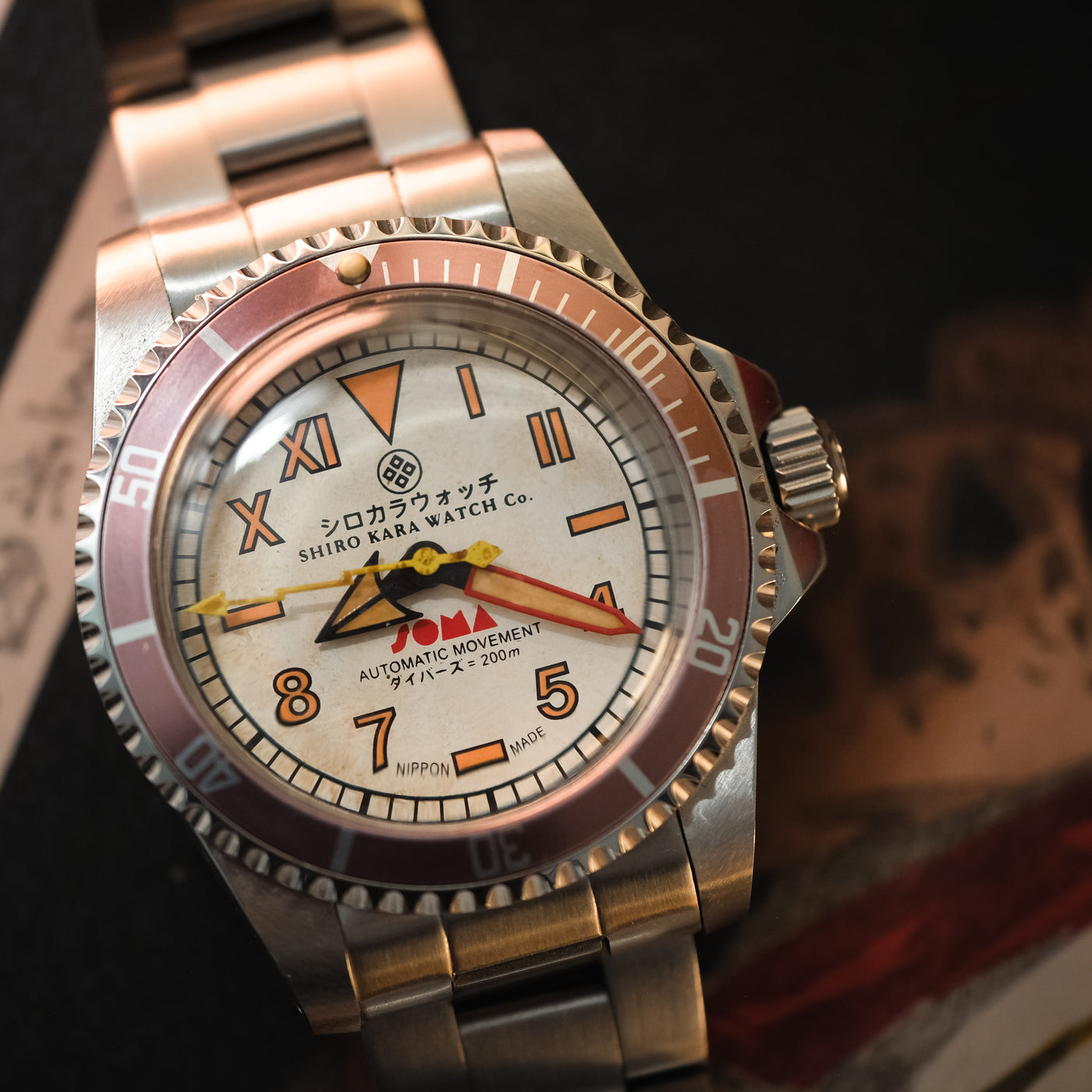 Shiro Kara Vintage (SKV) Diver: SNIPER SOMA (Customized Piece) thumbnail 4