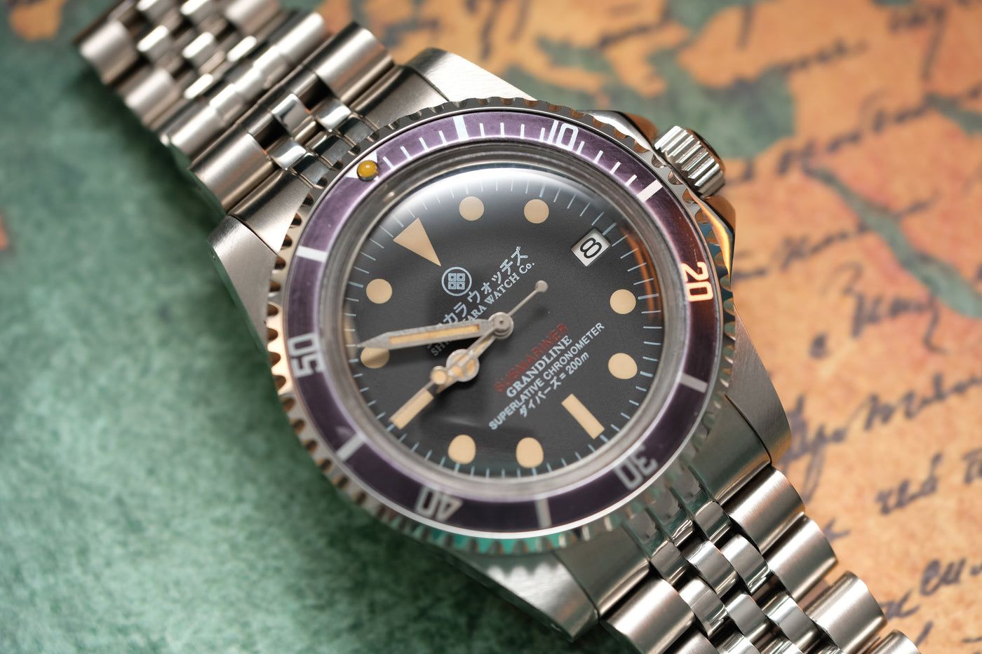 Shiro Kara Vintage (SKV) Diver: Taro selected view